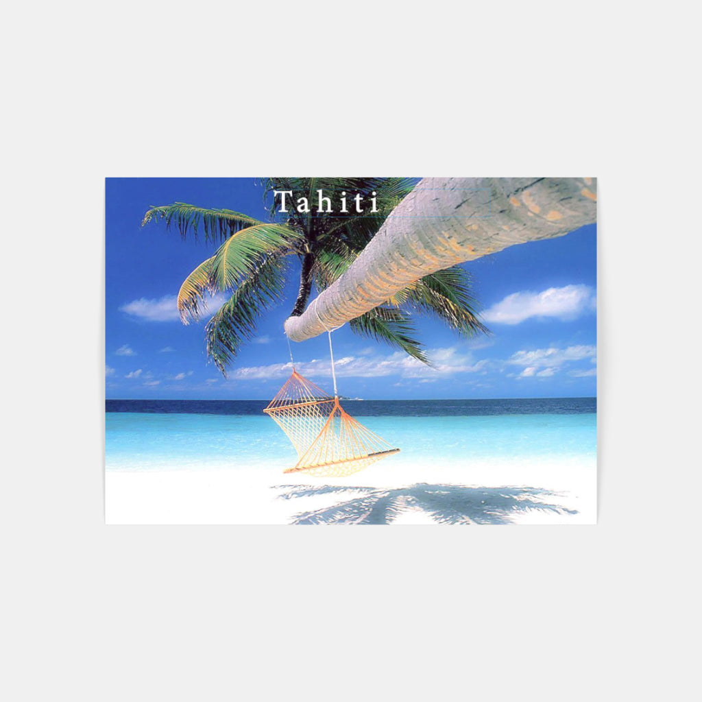 Tahitian Hammock poster