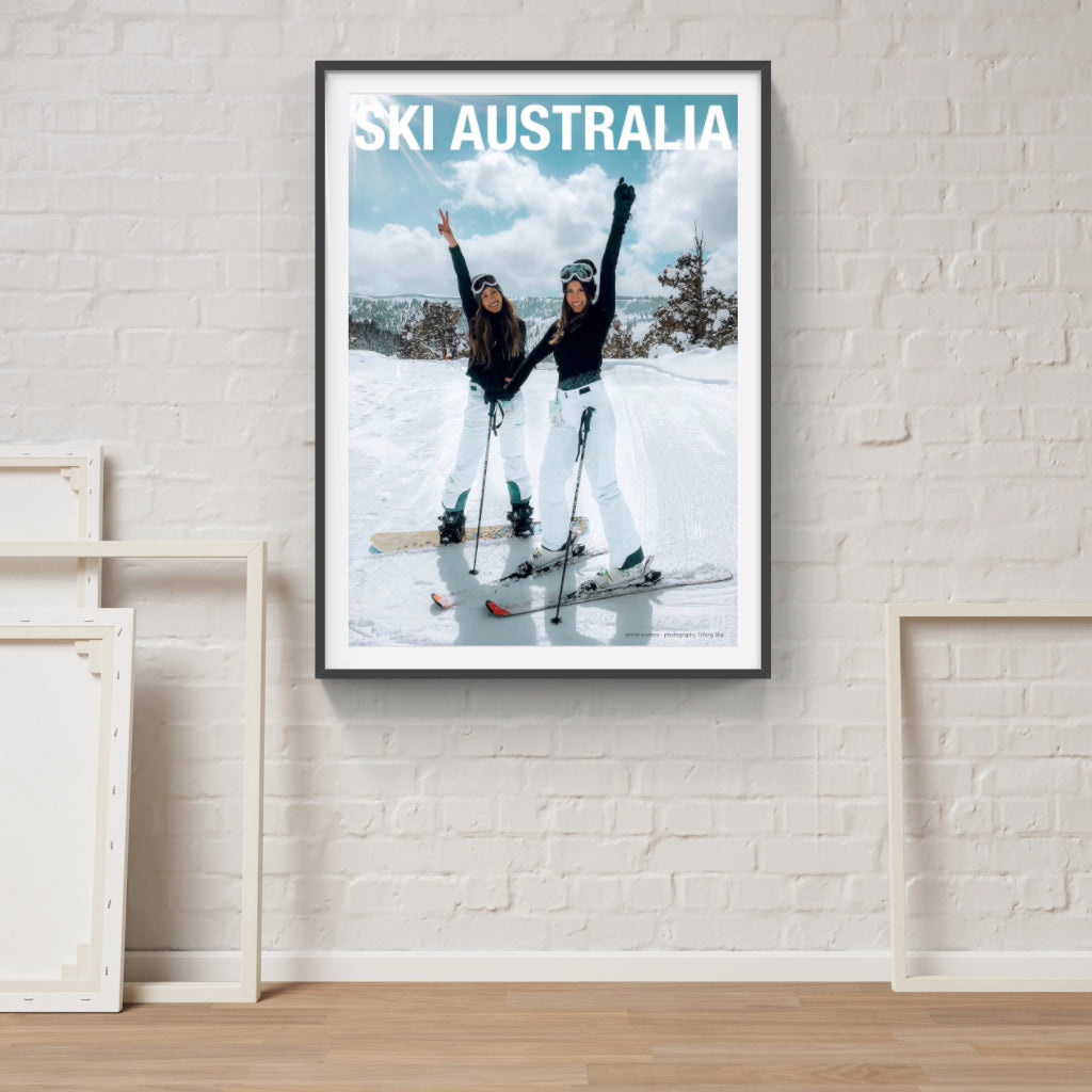 Ski Australia Girls poster