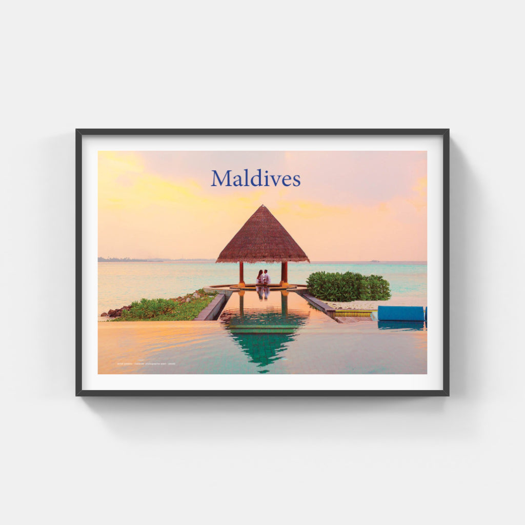 Love in the Maldives poster