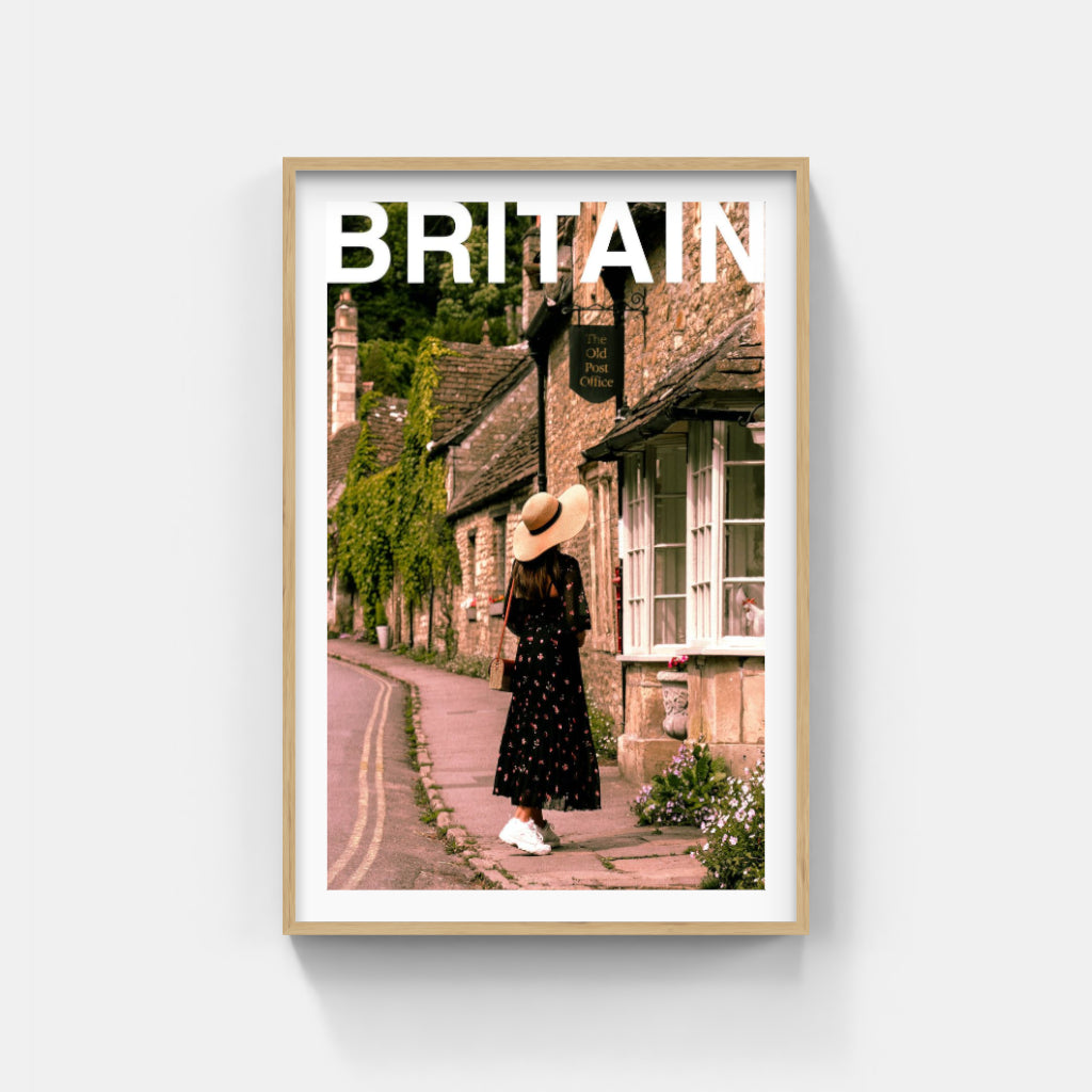 Britain - Pretty as a Postcard poster