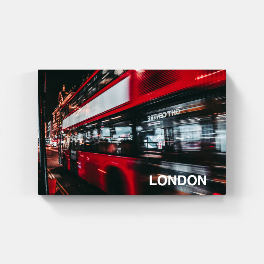 London Bus poster