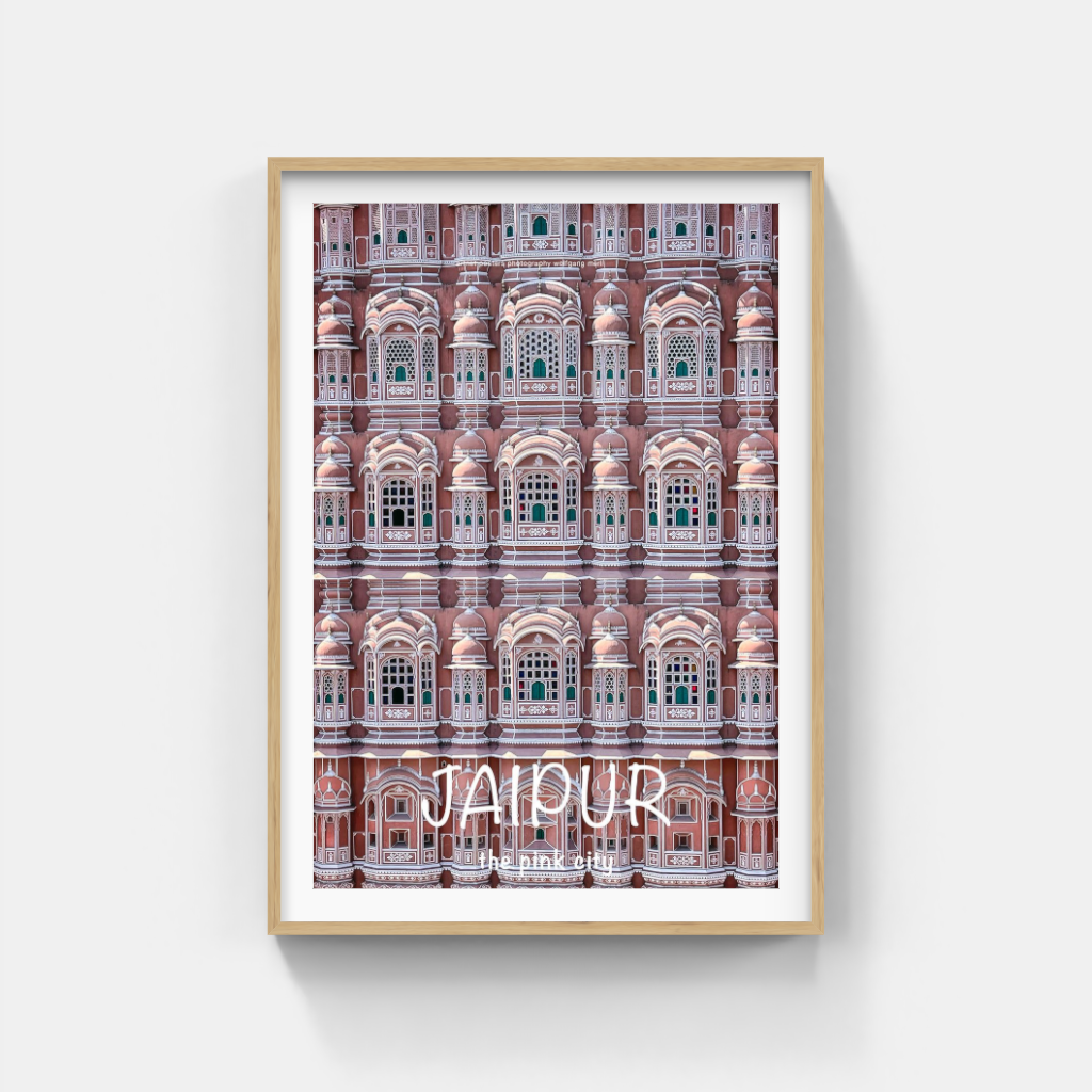 Jaipur the Pink City poster