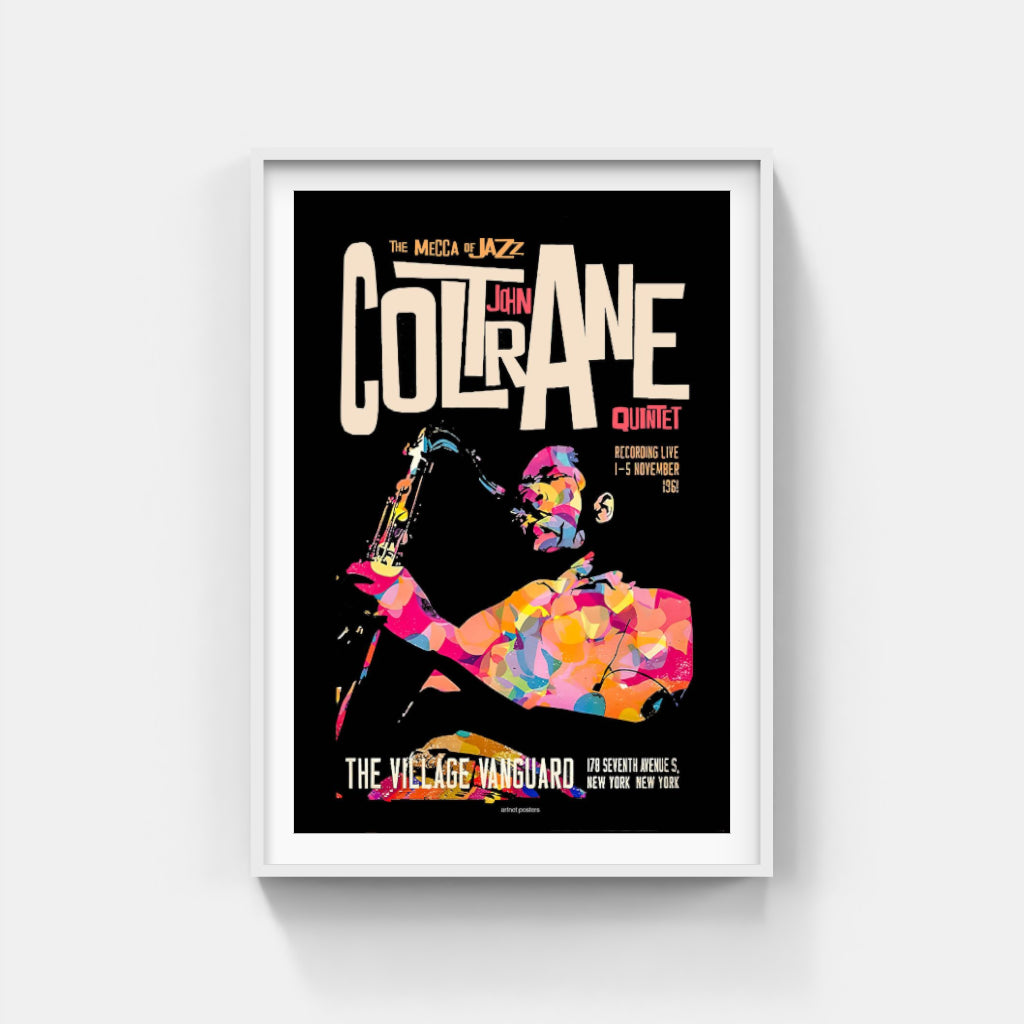 John Coltrane Village Vanguard poster