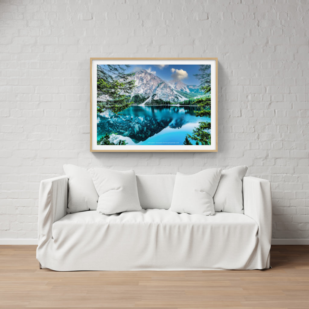 Lake Reflection poster