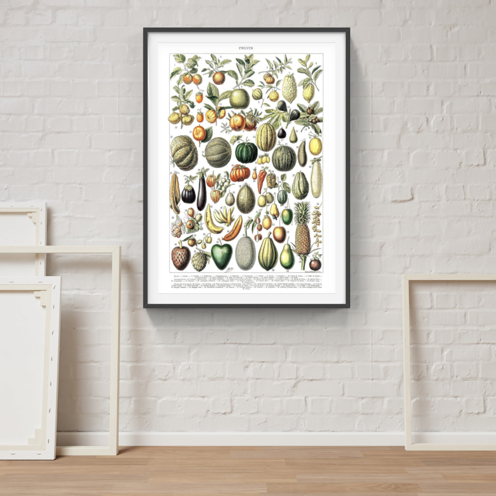 Vintage Vegetables poster