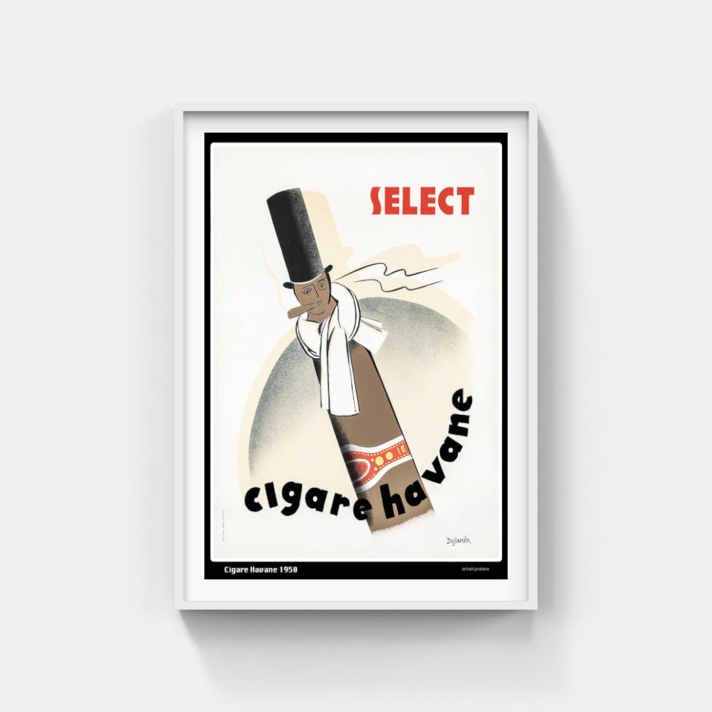 Cigar Havane Vintage Poster