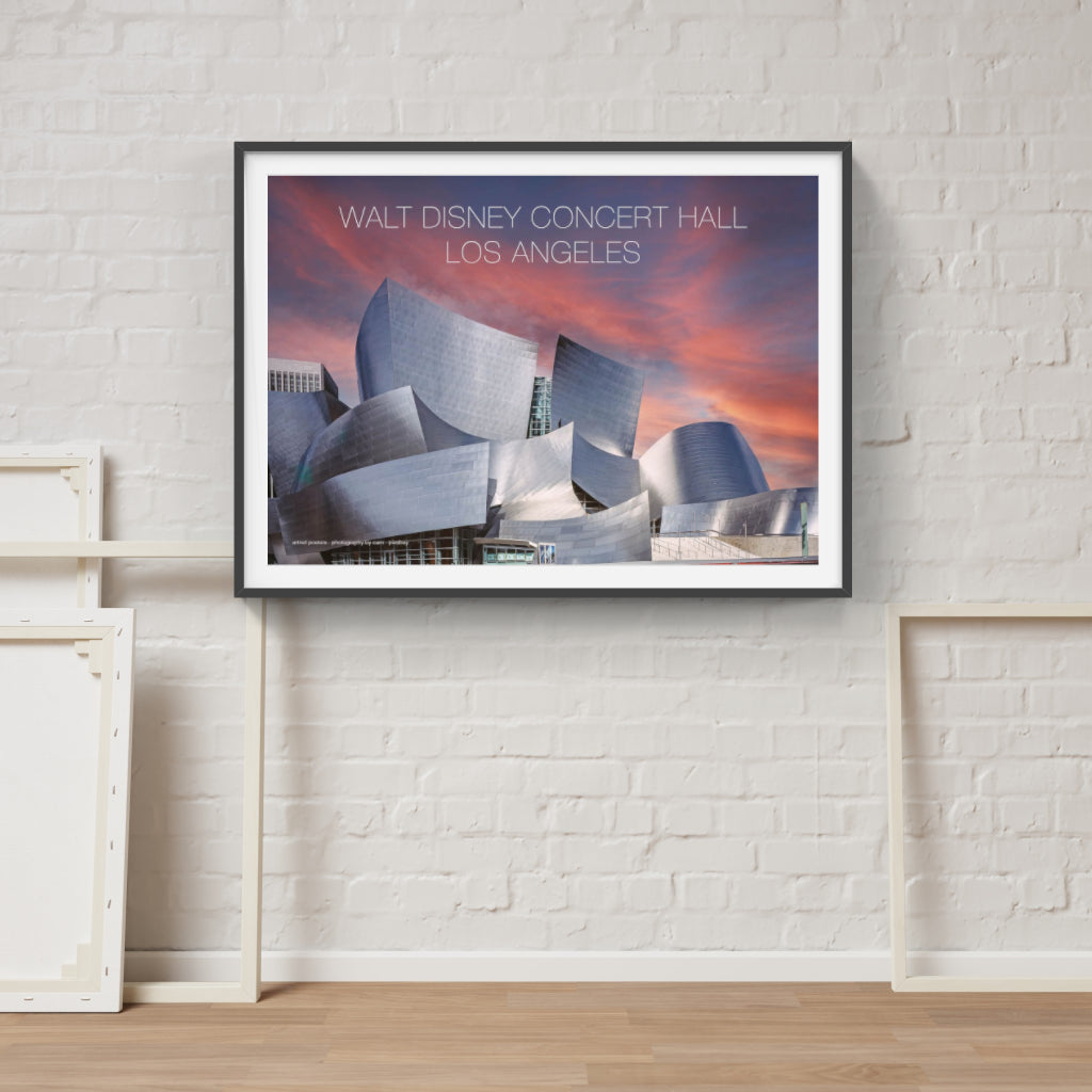 Walt Disney Concert Hall poster