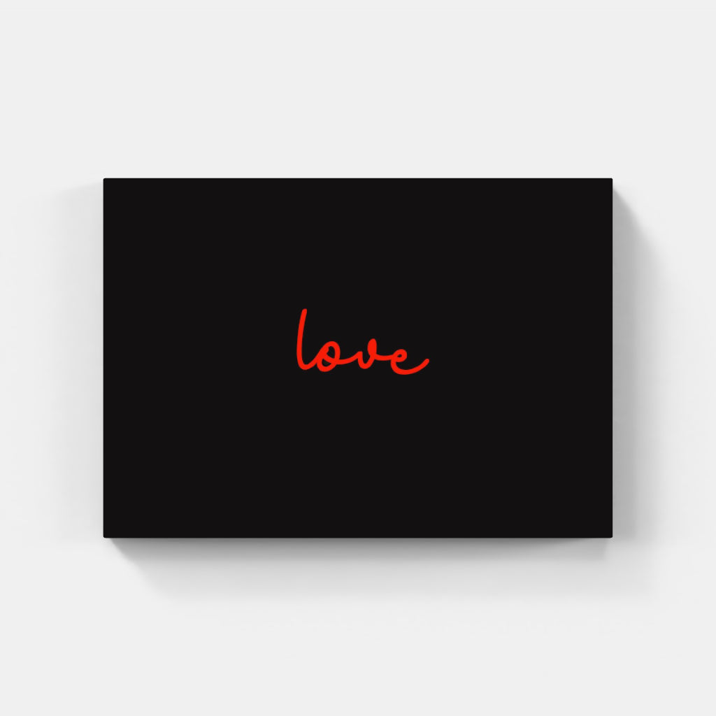 One Little Word love poster