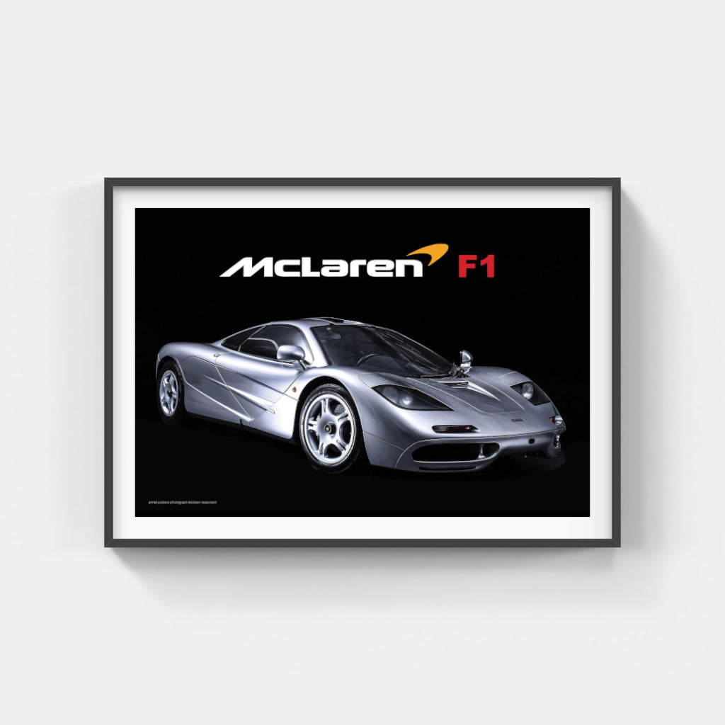 McLaren F1 poster