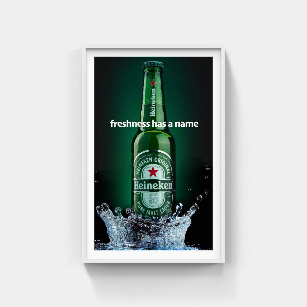 Heineken Poster - A Splash of Heineken