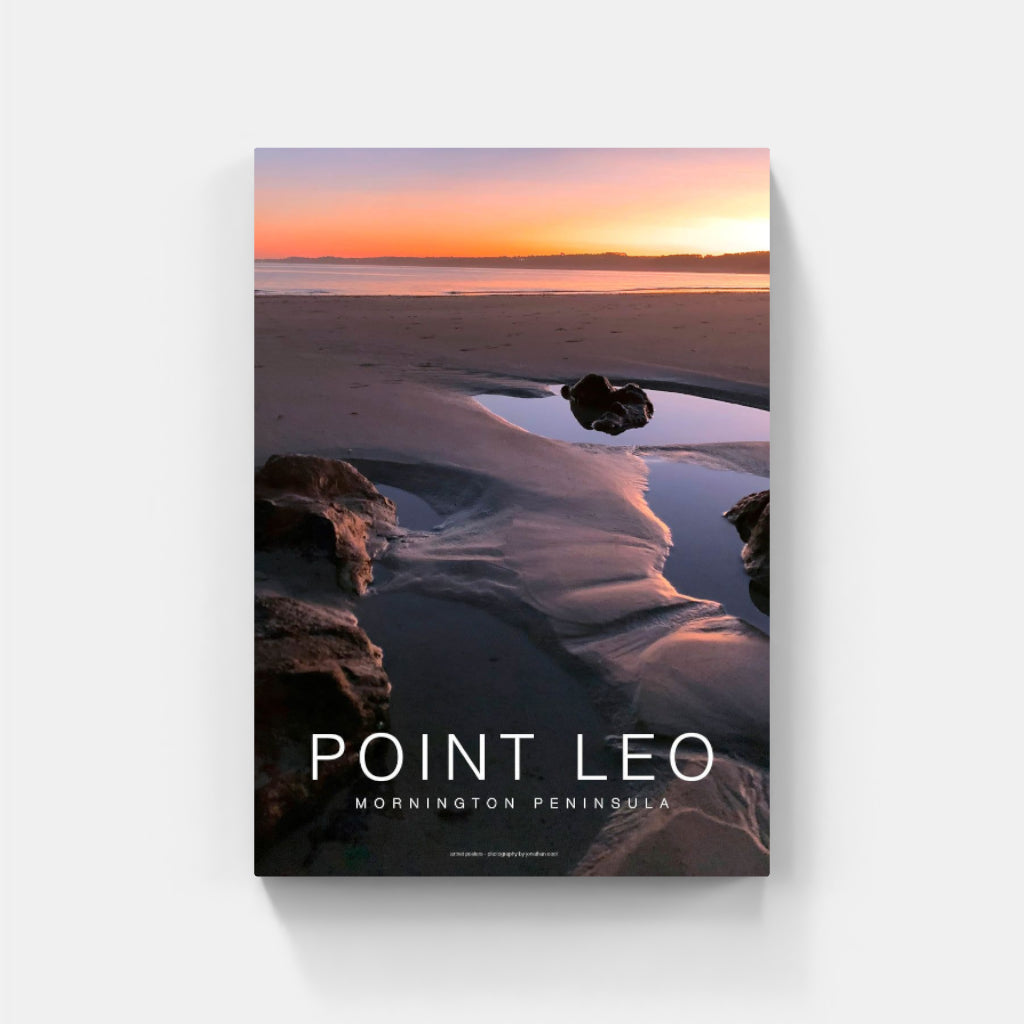 Point Leo Beach poster