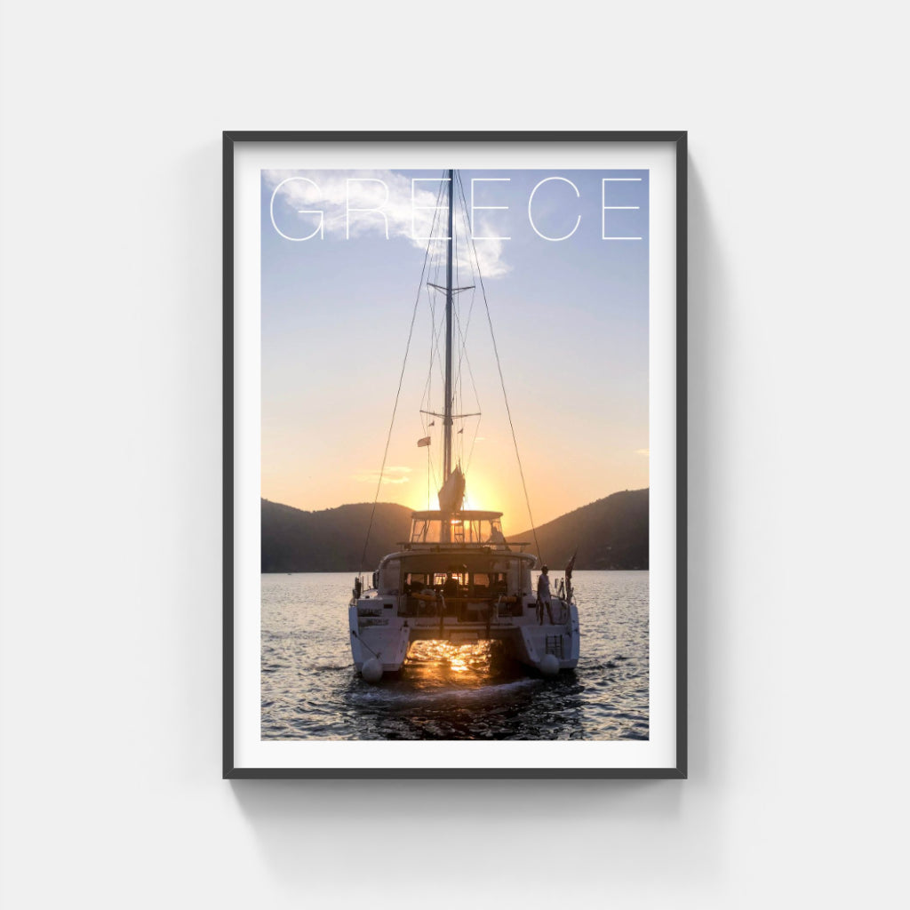 Sailing the Greek Islands poster