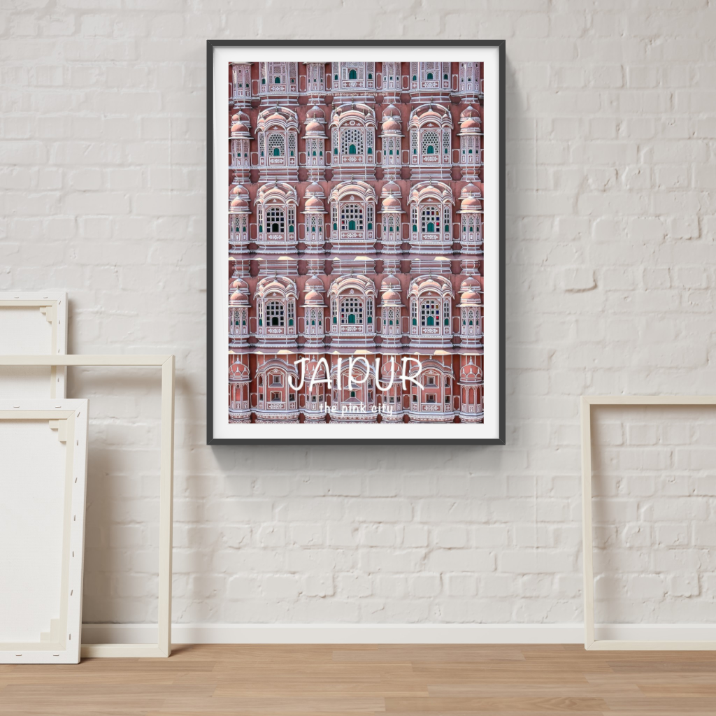 Jaipur the Pink City poster