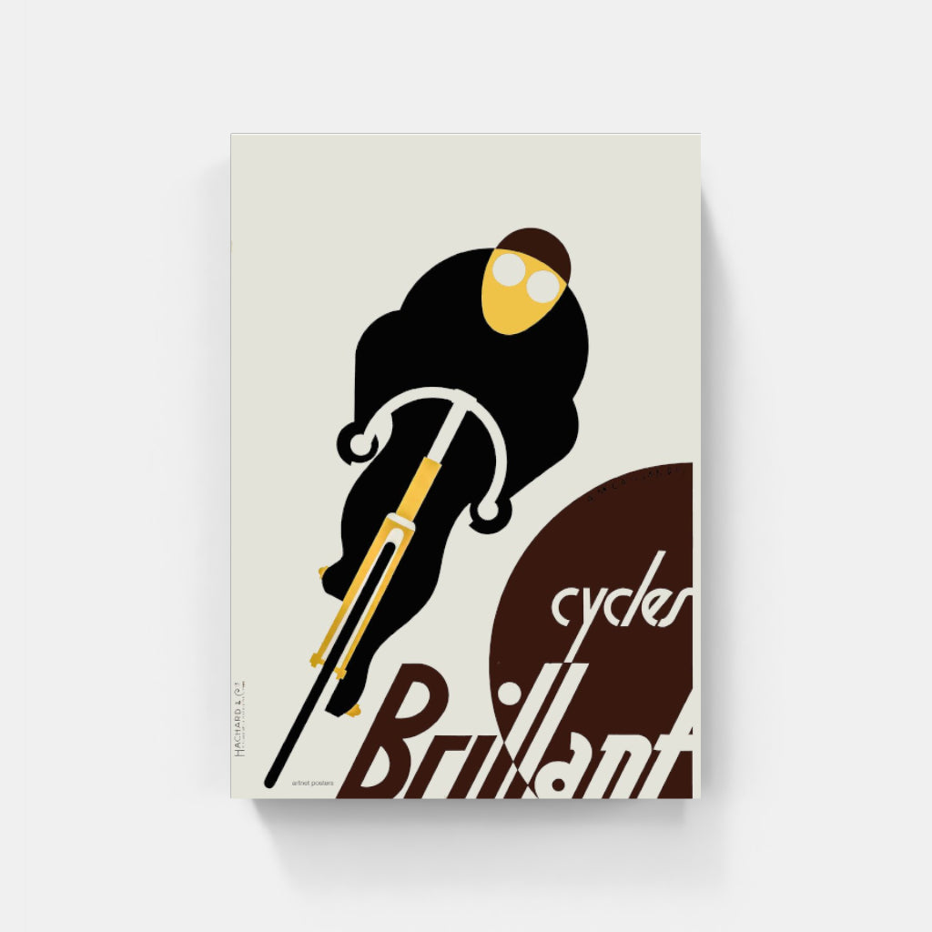 Brillant Cycles retro poster