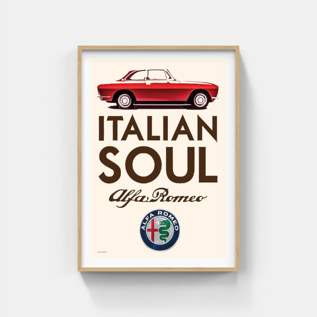 Alfa Romeo GTV poster