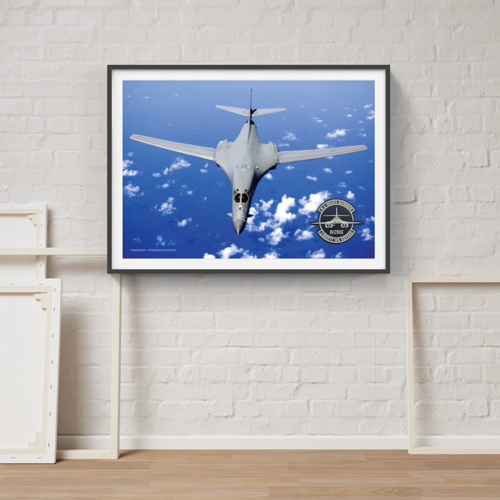 B1 Lancer Bomber poster