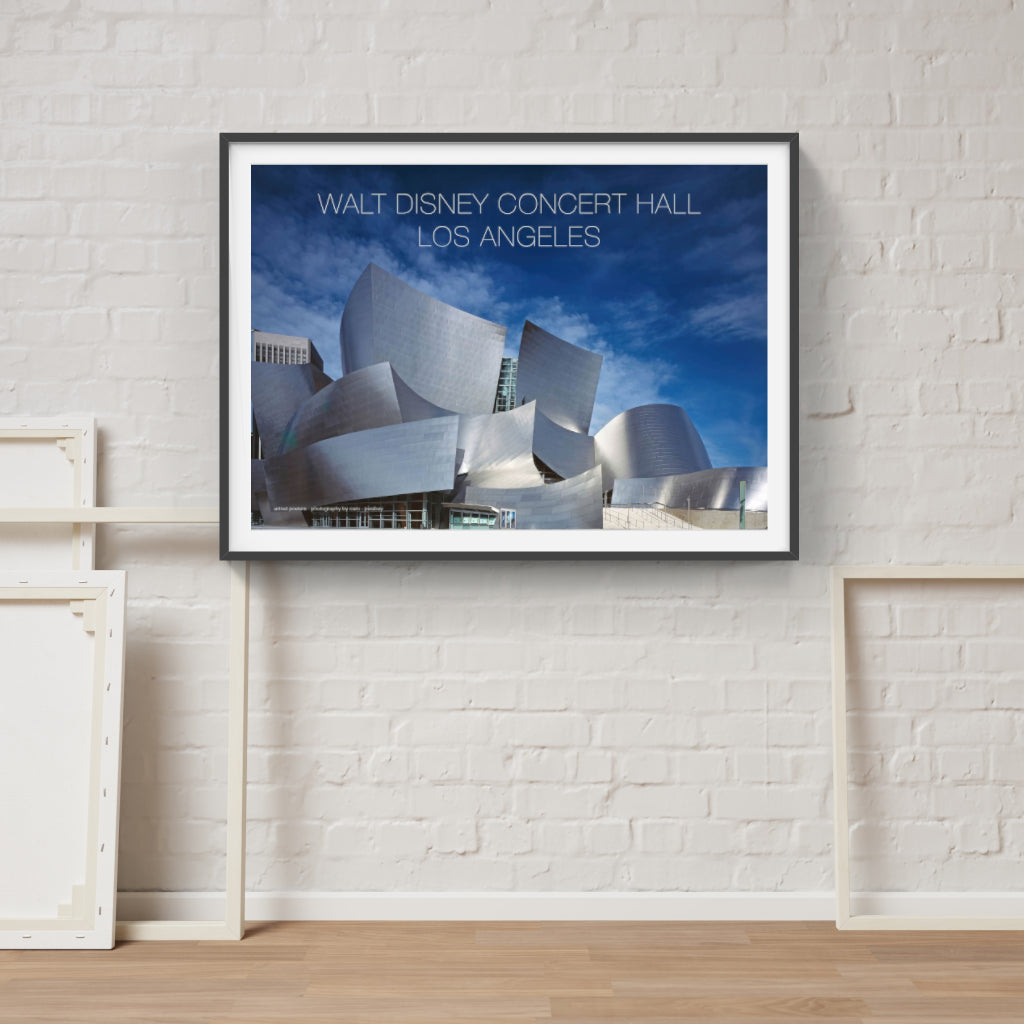 Walt Disney Concert Hall poster