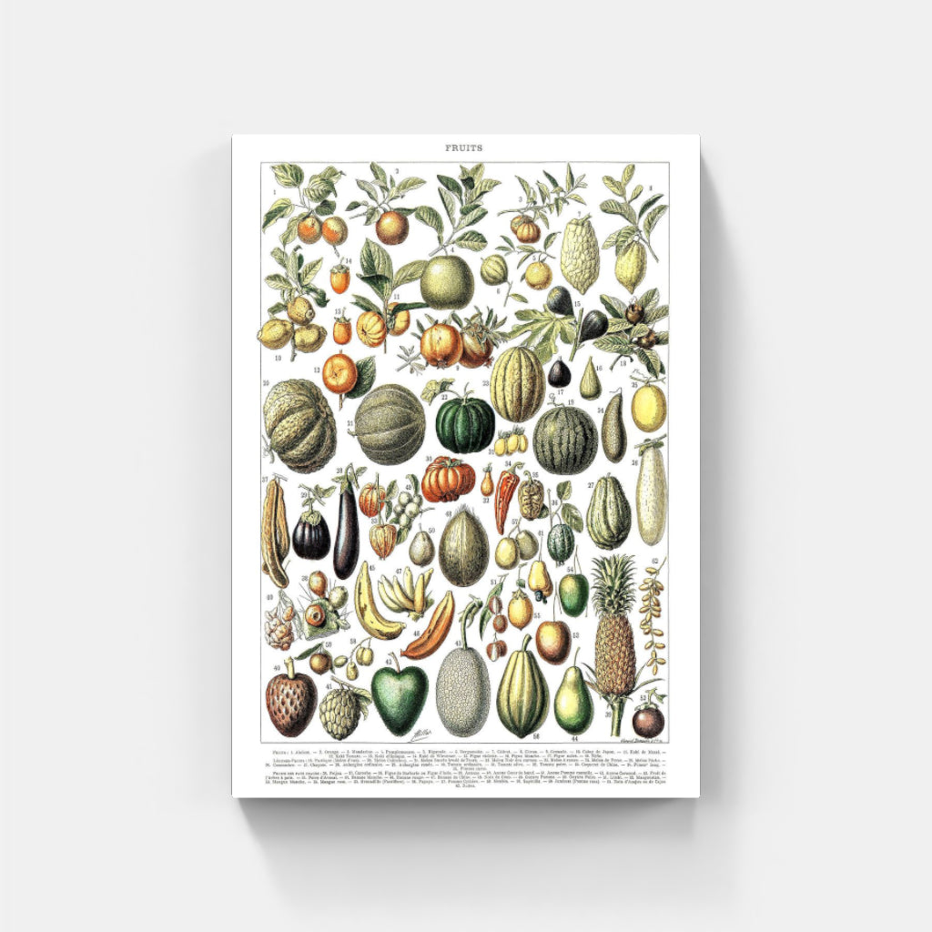 Vintage Vegetables poster