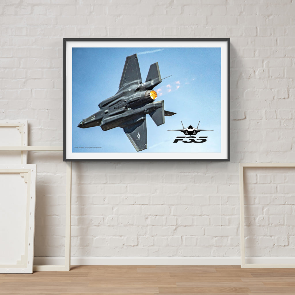 F35 Lightning poster