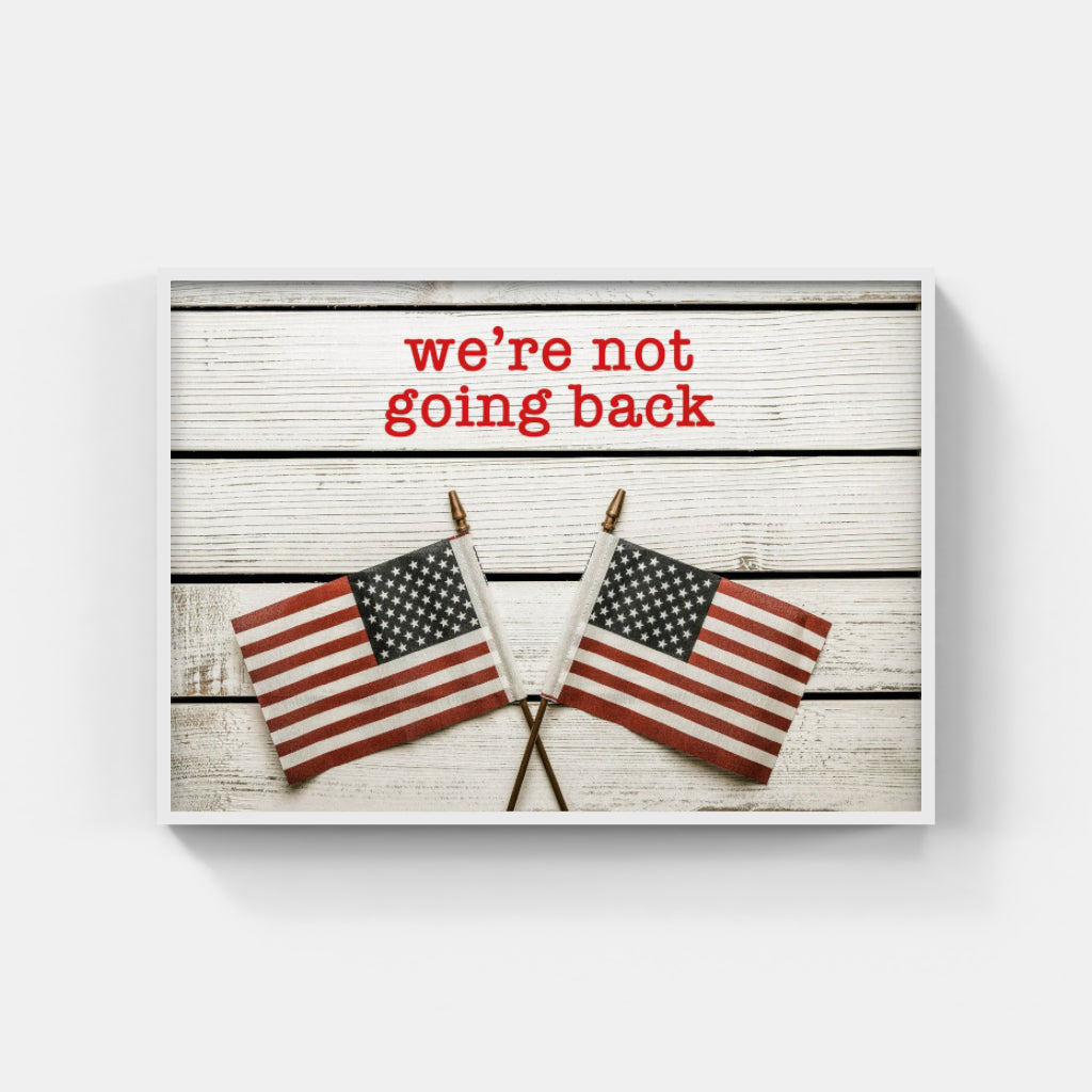 We're Not Going Back poster