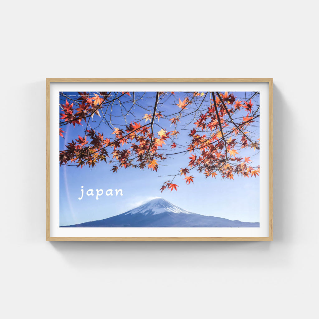 Mt Fuji poster