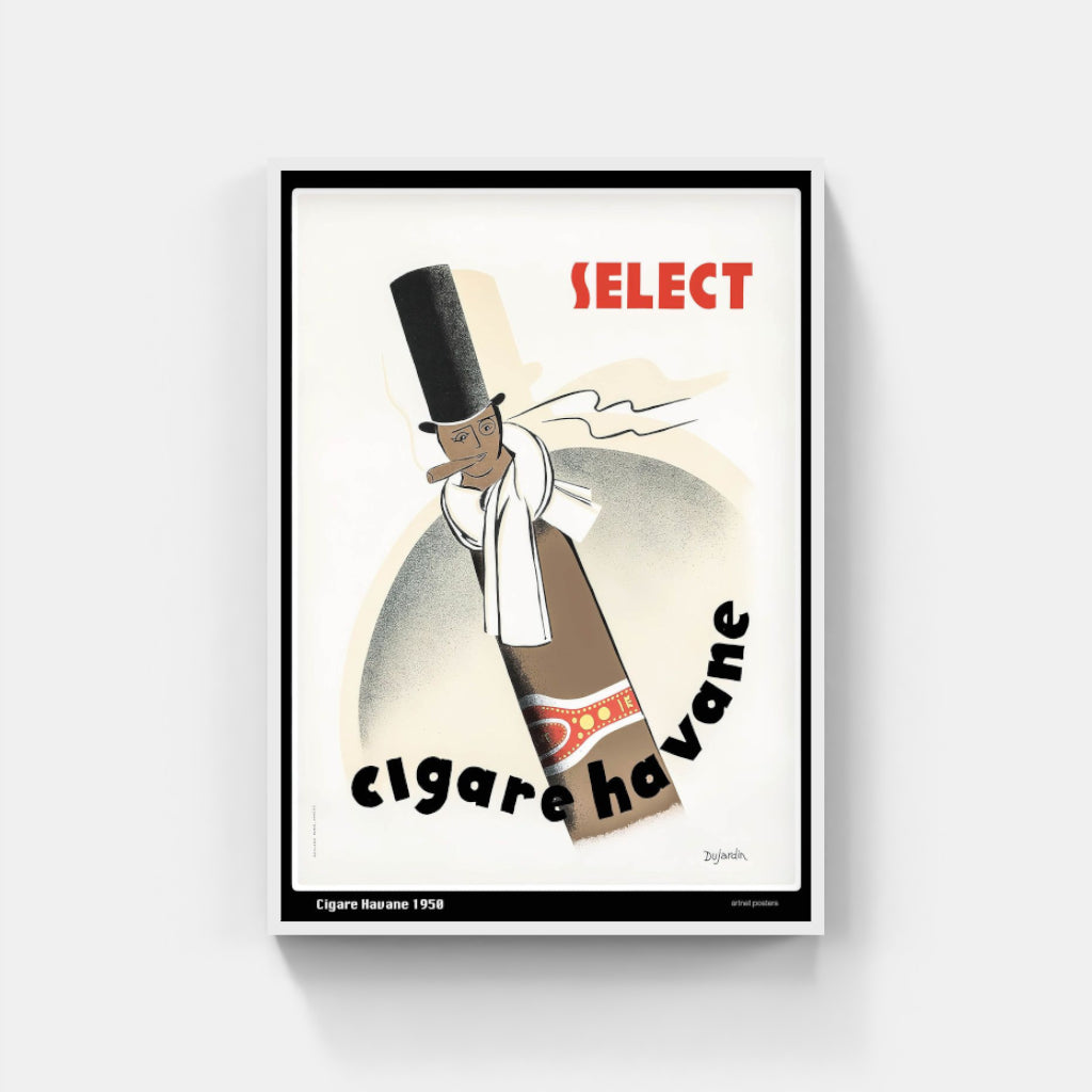 Cigar Havane Vintage Poster