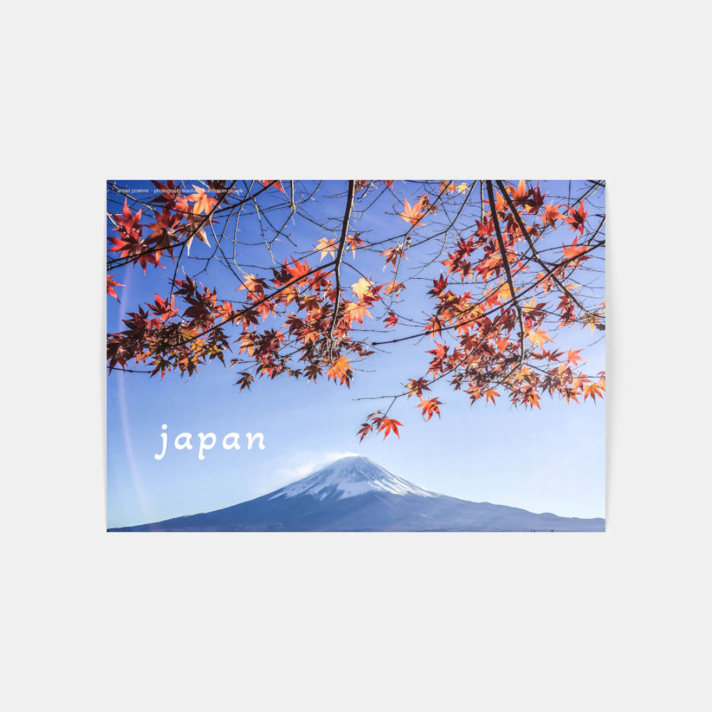 Mt Fuji poster