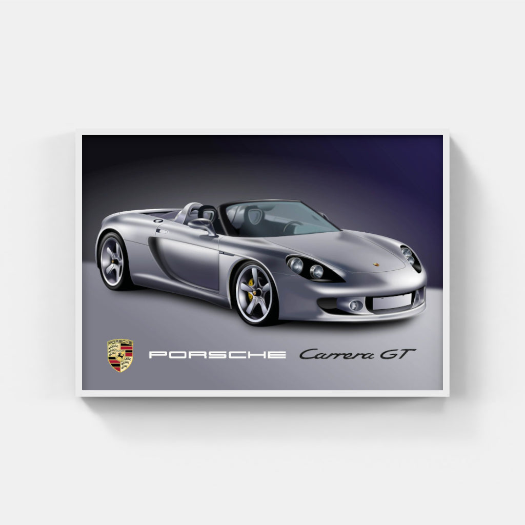 Porsche Carrera GT poster