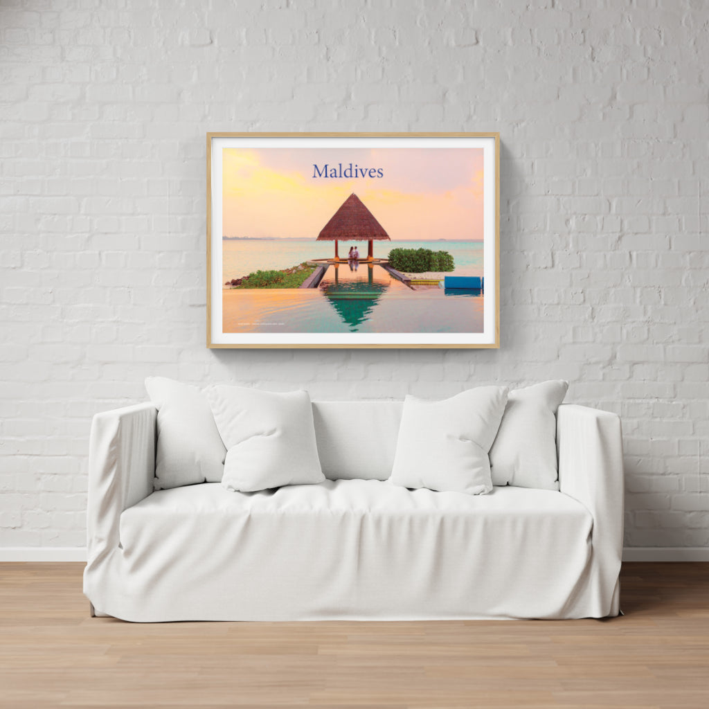 Love in the Maldives poster