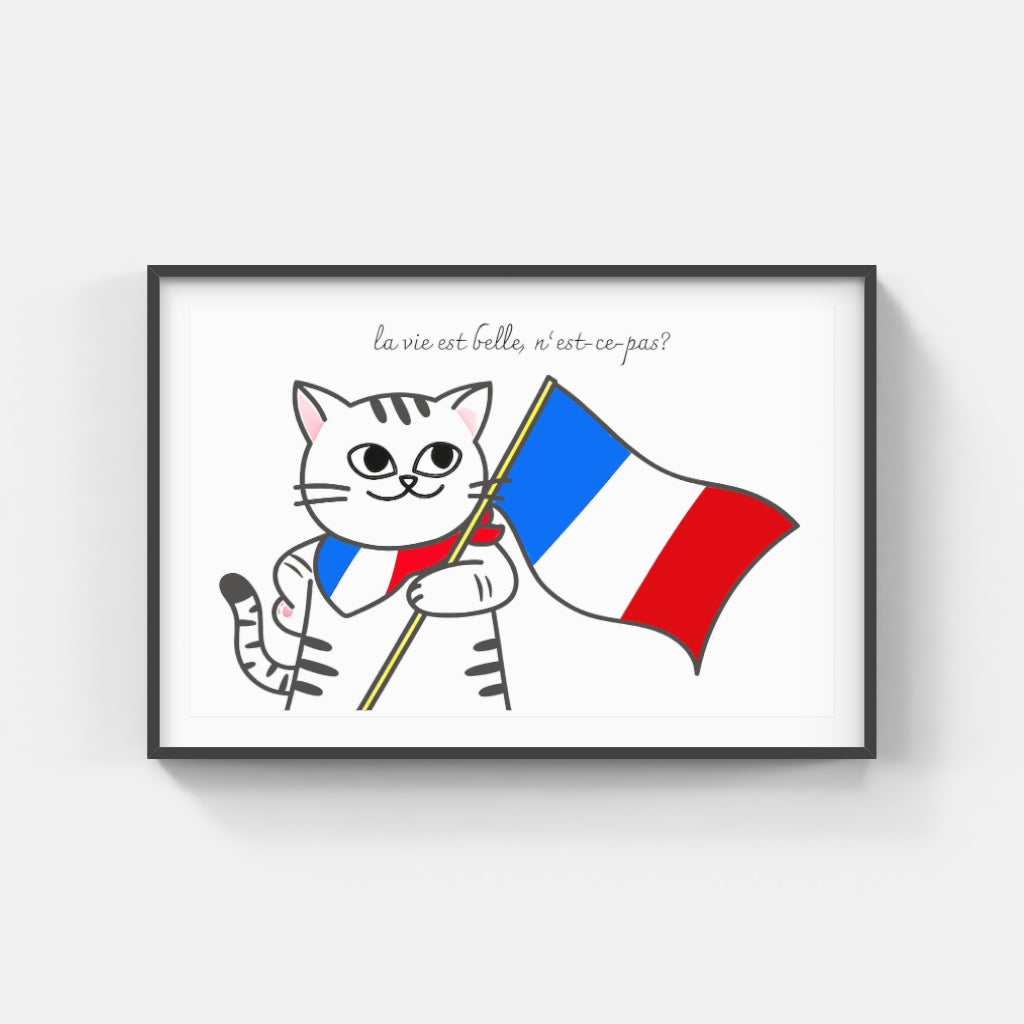 French Chat poster