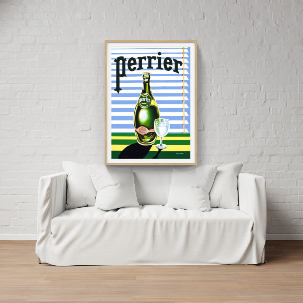 Perrier poster