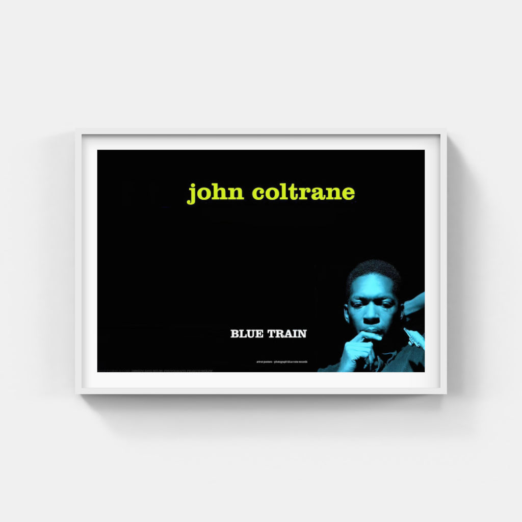 John Coltrane Blue Train poster