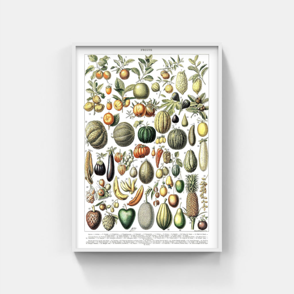 Vintage Vegetables poster