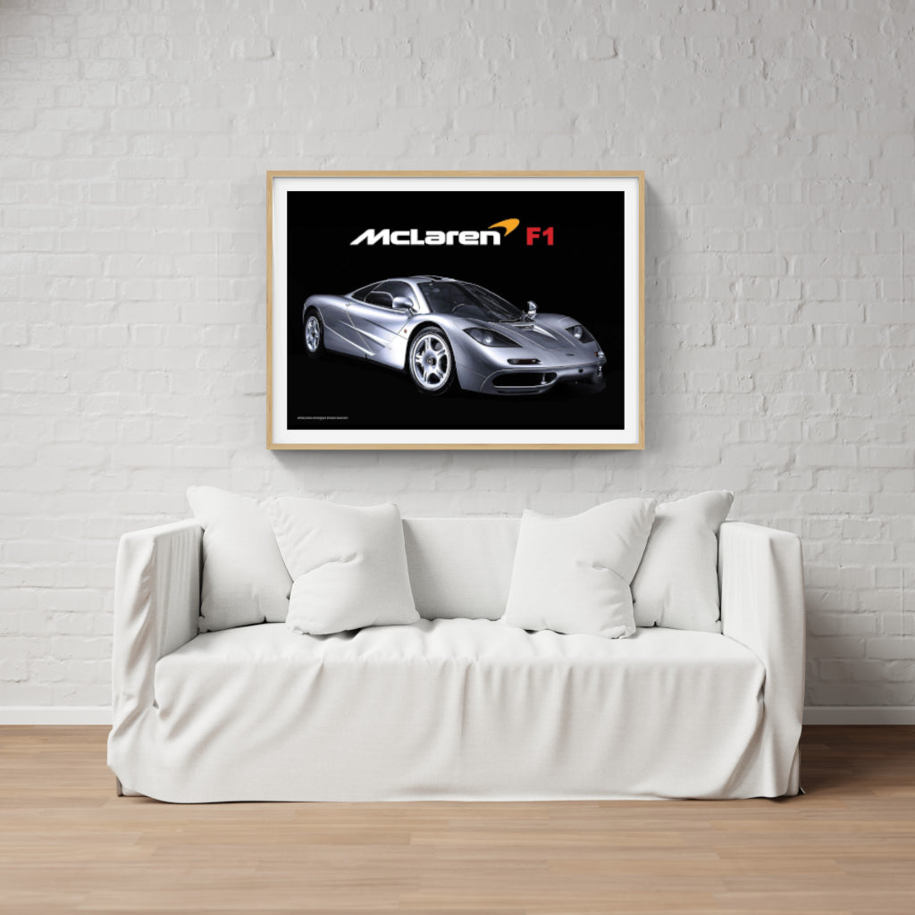 McLaren F1 poster