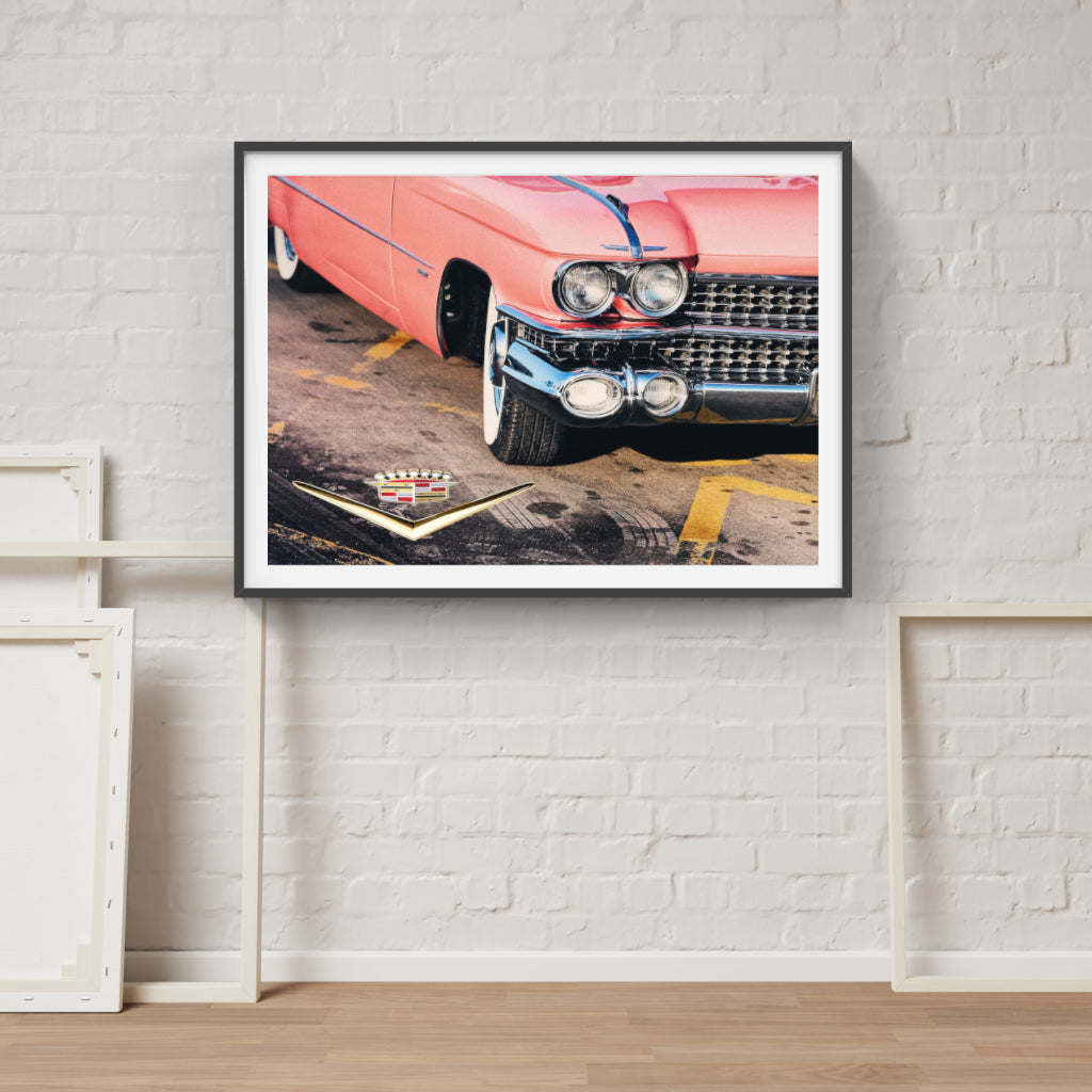 Vintage Cadillac poster