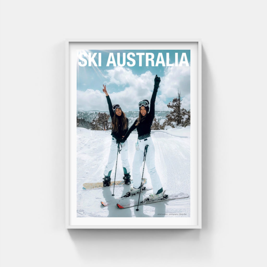 Ski Australia Girls poster