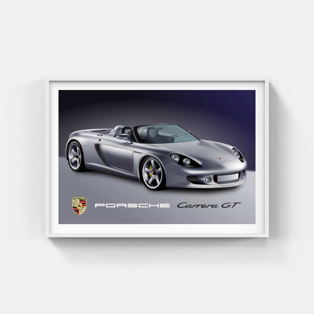 Porsche Carrera GT poster
