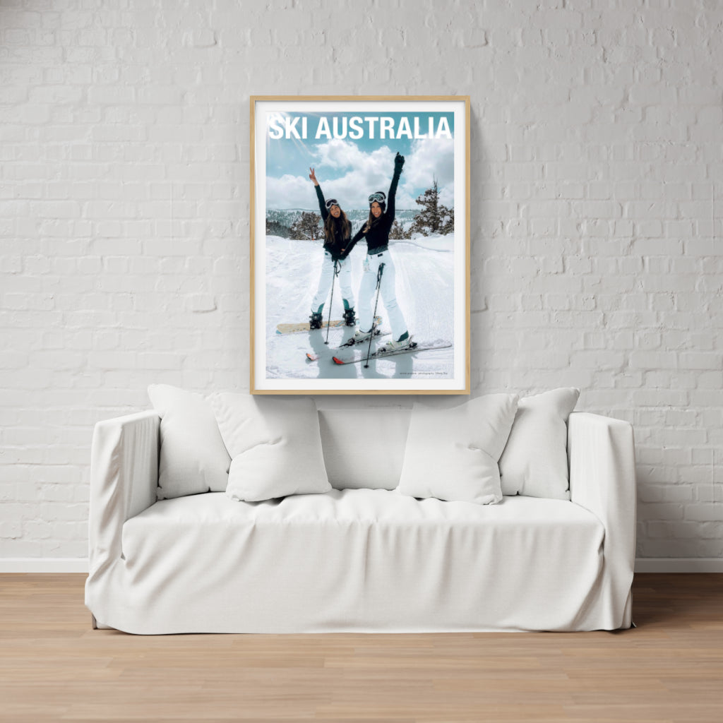 Ski Australia Girls poster
