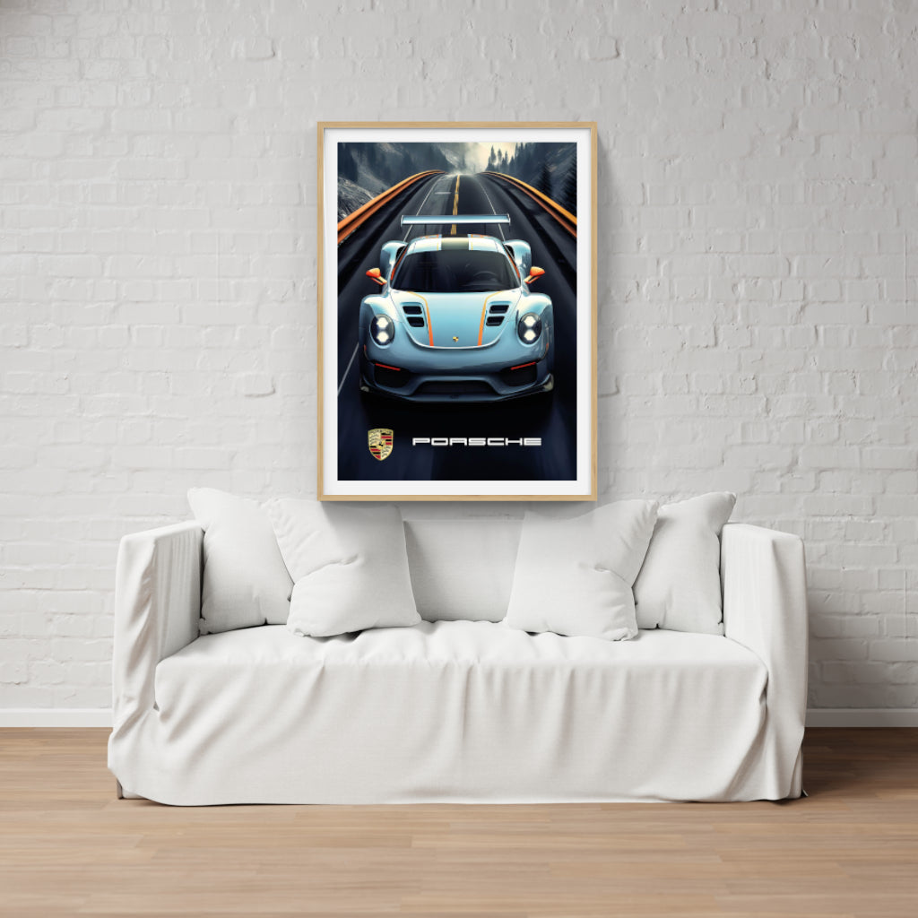 Porsche GT3 poster