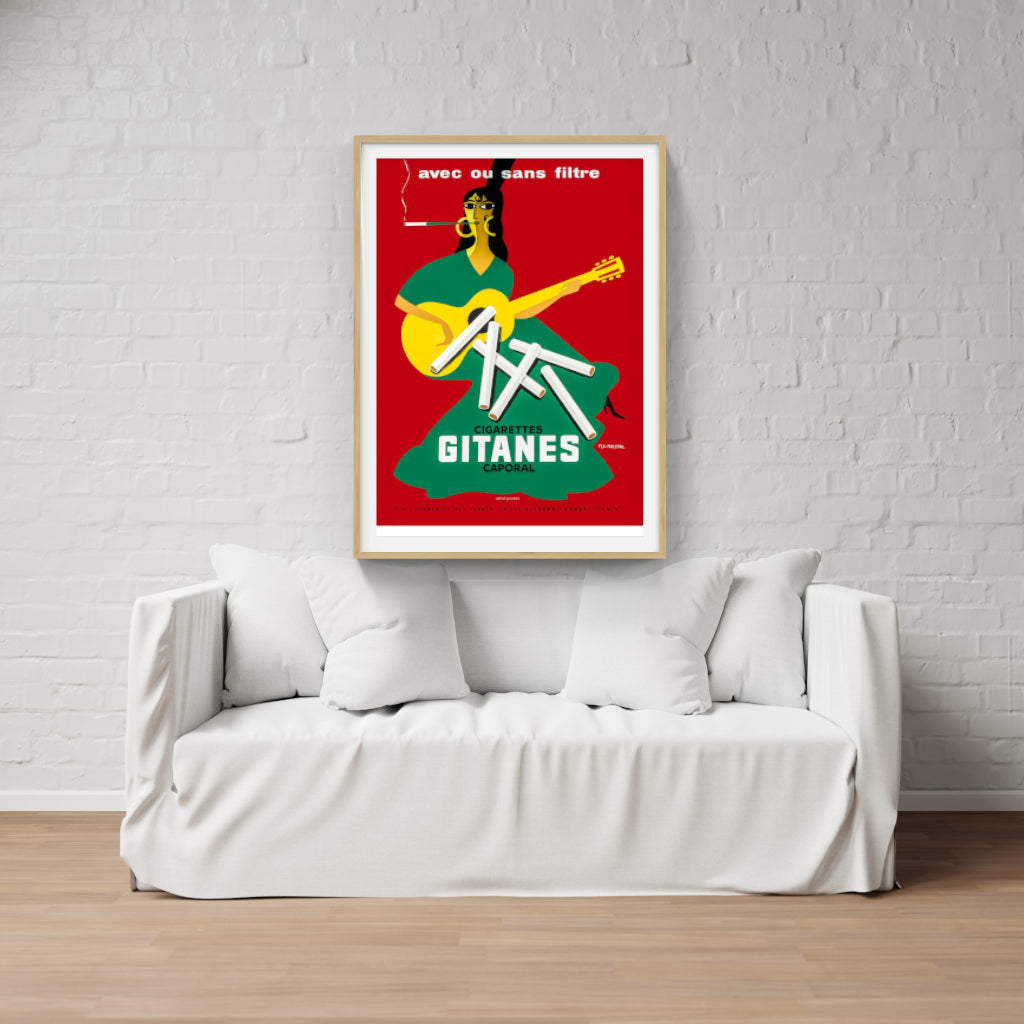 Gitanes Caporal poster