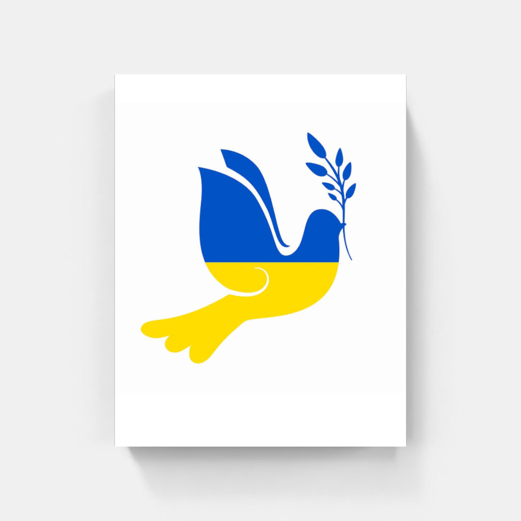 Ukraine Peace Dove poster
