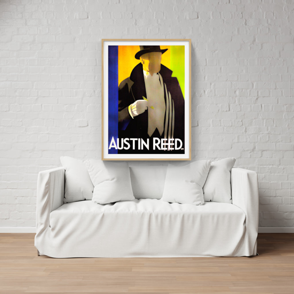 Austin Reed 1927 retro poster