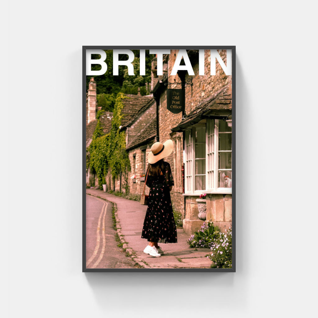 Britain - Pretty as a Postcard poster