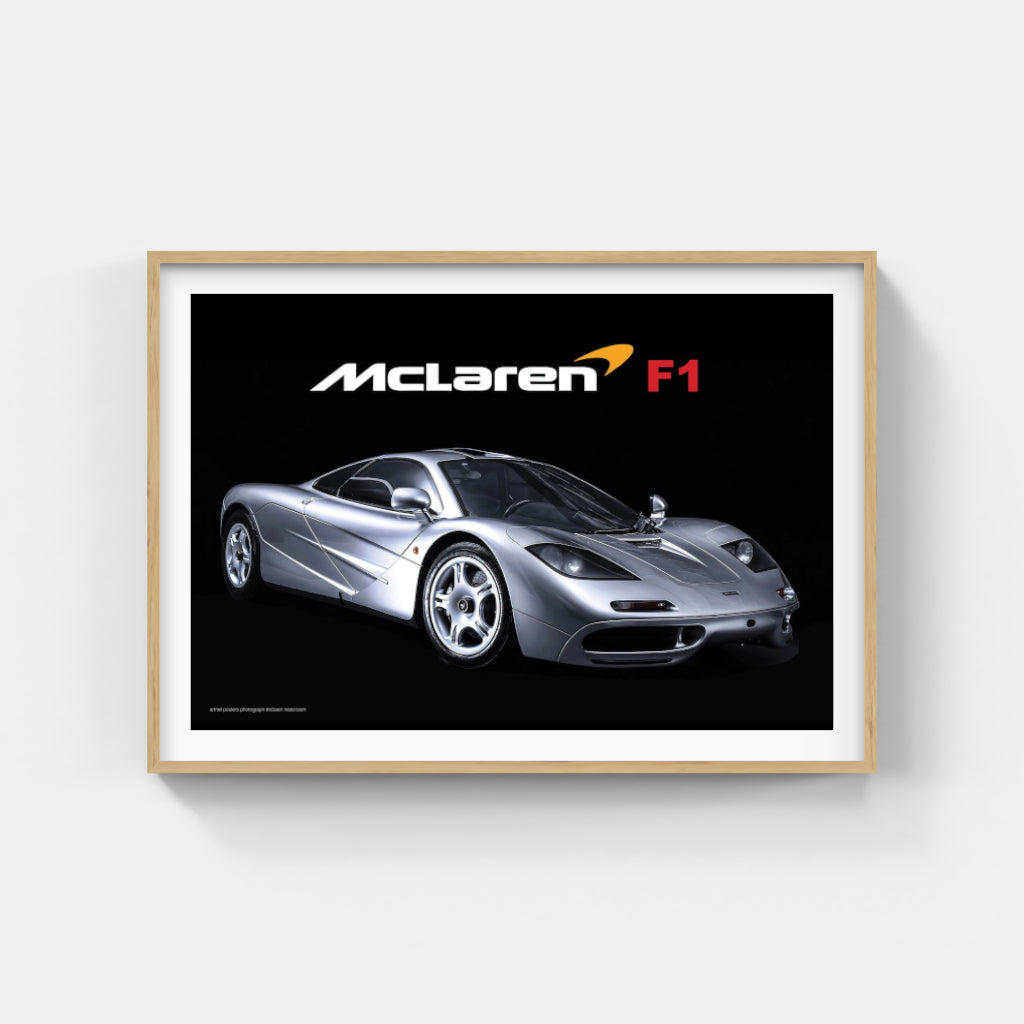 McLaren F1 poster