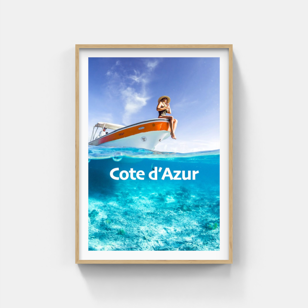 Côte d'Azur poster