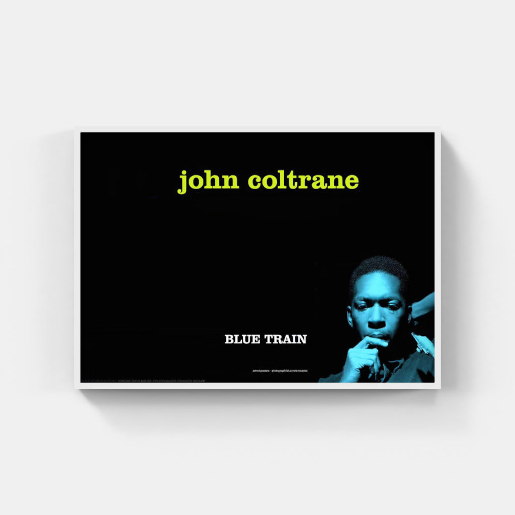 John Coltrane Blue Train poster