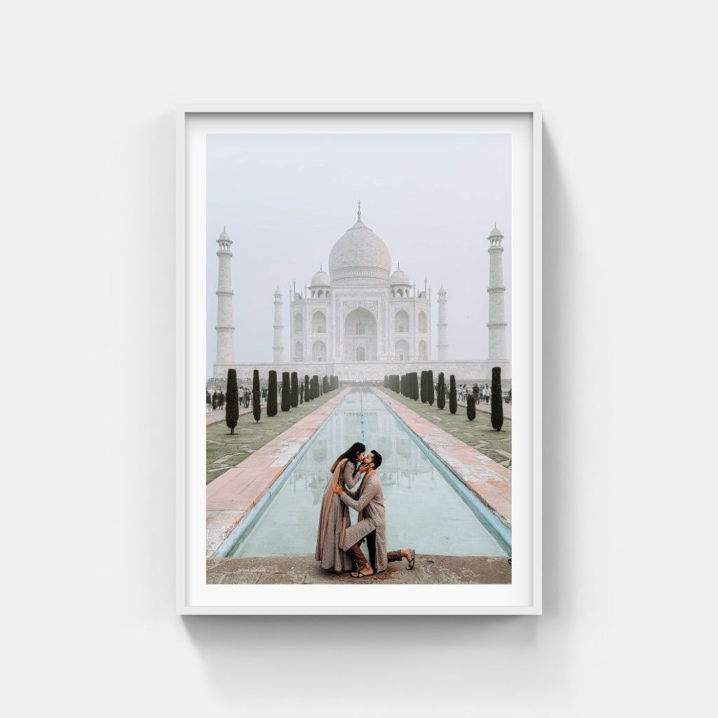 Taj Mahal Love poster