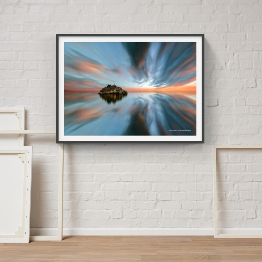 Lake Reflection poster