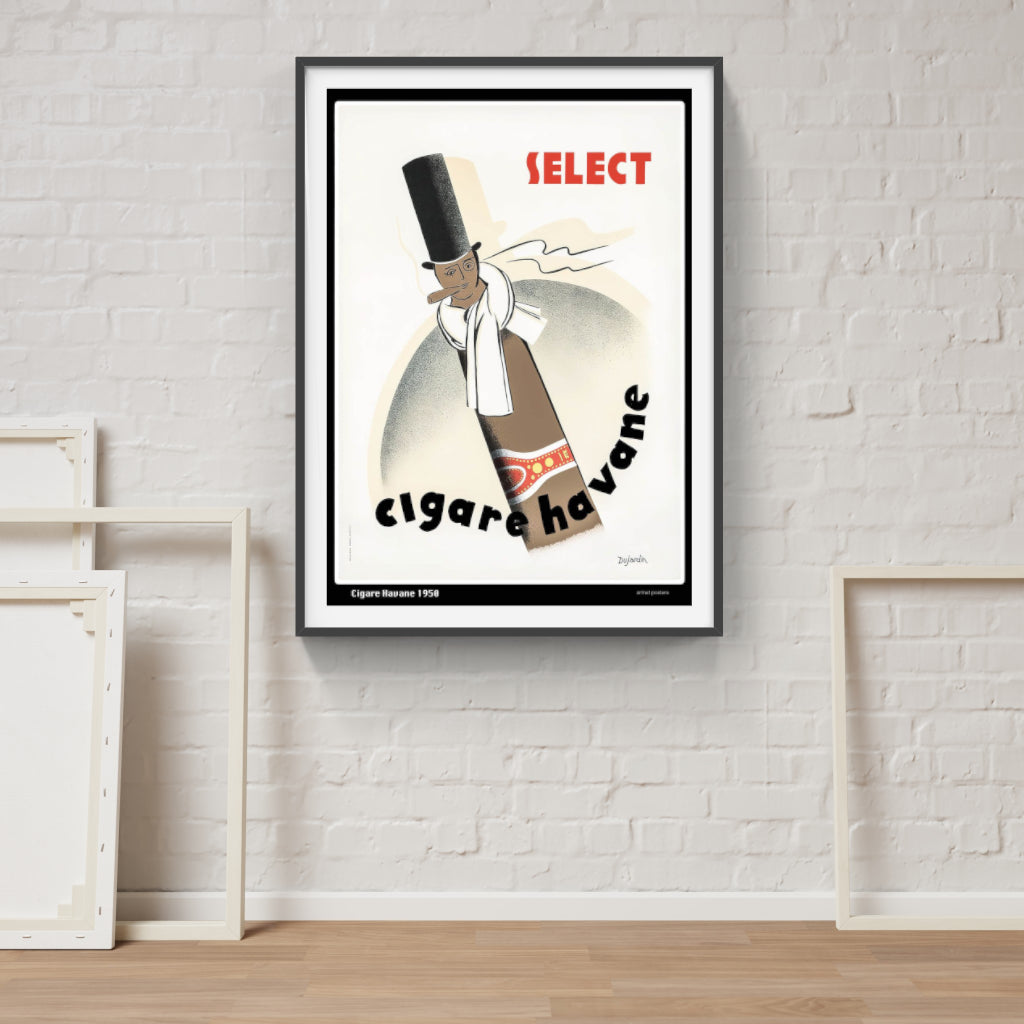 Cigar Havane Vintage Poster
