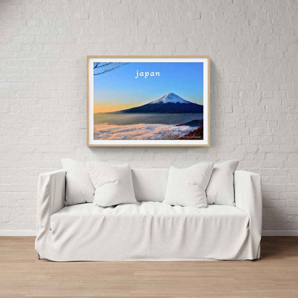 Mt Fuji poster
